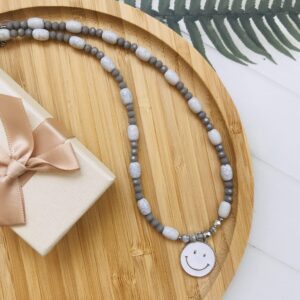 Choker Necklace - Smiley Face 2