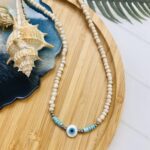 Evil Eye Handmade Choker Necklace 08