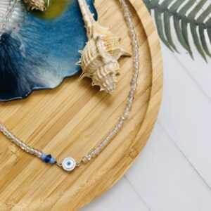 Evil Eye Handmade Choker Necklace 19