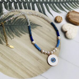 Evil Eye Handmade Choker Necklace 35