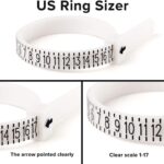 Reusable Ring Sizer Tool 5pcs - USA Sizer