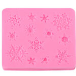 Snowflakes silicone mold 2