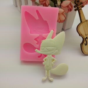 Cartoon Fox Silicone Mold