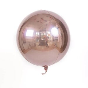 22 Inch Metallic Rose Gold Foil Balloon