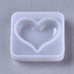 Heart silicone mold