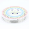 0.3mm Silver-Plated Copper Jewelry Wire 20m