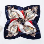 #02 Fashion Printed Silk Scarf