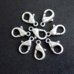 Silver Lobster Clasps 6pcs