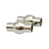 Silver Magnetic Clasps 2pcs