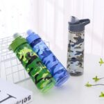 650ml Camo Print Water Bottle